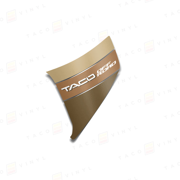 2024+ Tacoma Lower Bedside Decals - TACO Graphics