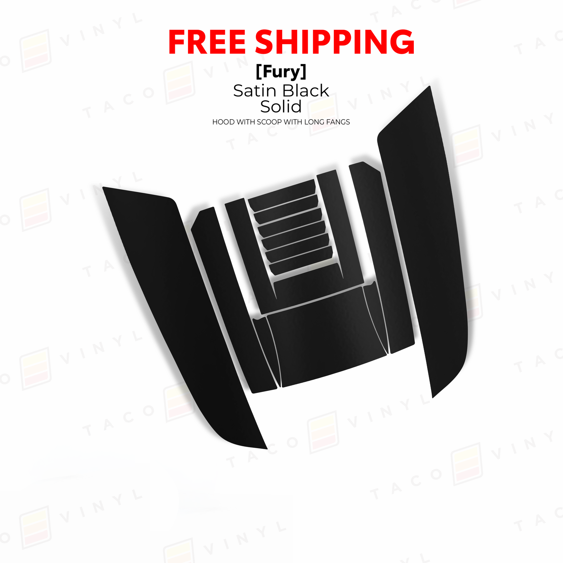 4runner hood scoop decal 