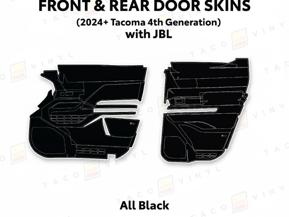 Tacoma door skins