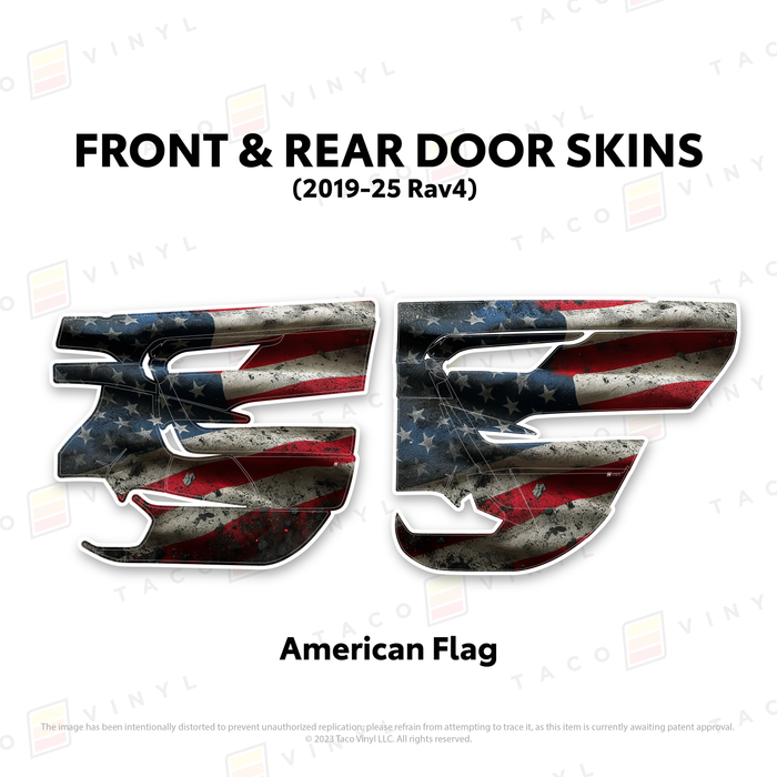 2019-25 Rav4 Door Skins