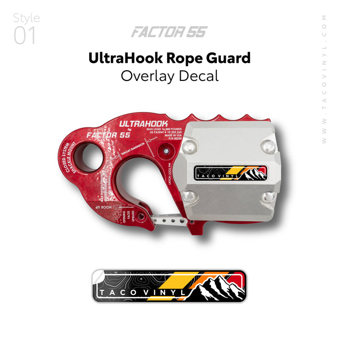 UltraHook Rope Guard Decal Inserts