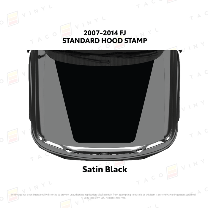 2001-04 Toyota Tacoma Hood Stamp