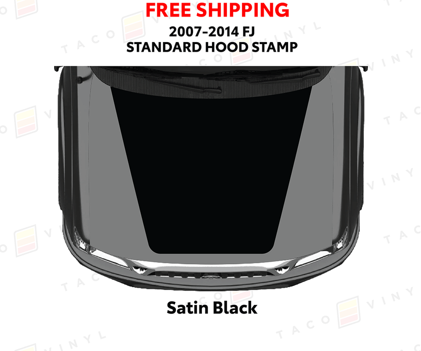2001-04 Toyota Tacoma Hood Stamp