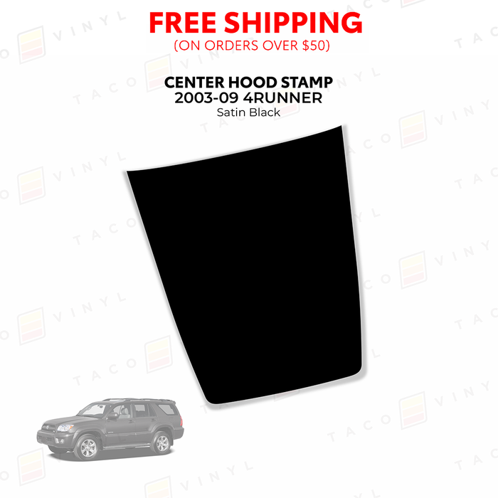 2003-2009 4Runner Hood Stamp