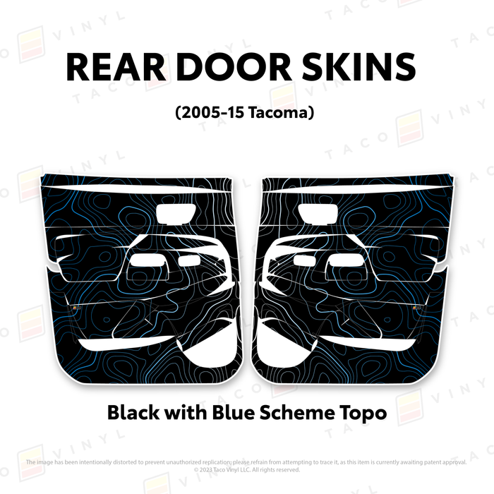 2005-15 Tacoma Door Skins