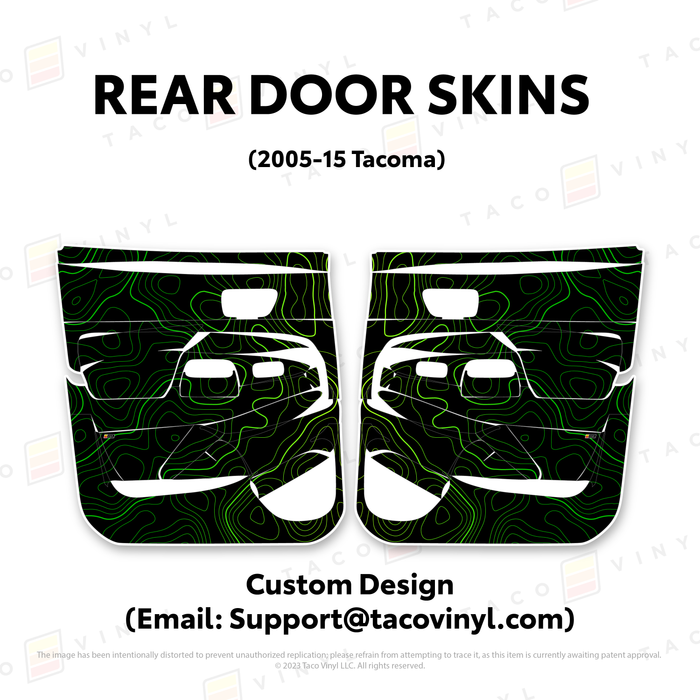 2005-15 Tacoma Door Skins