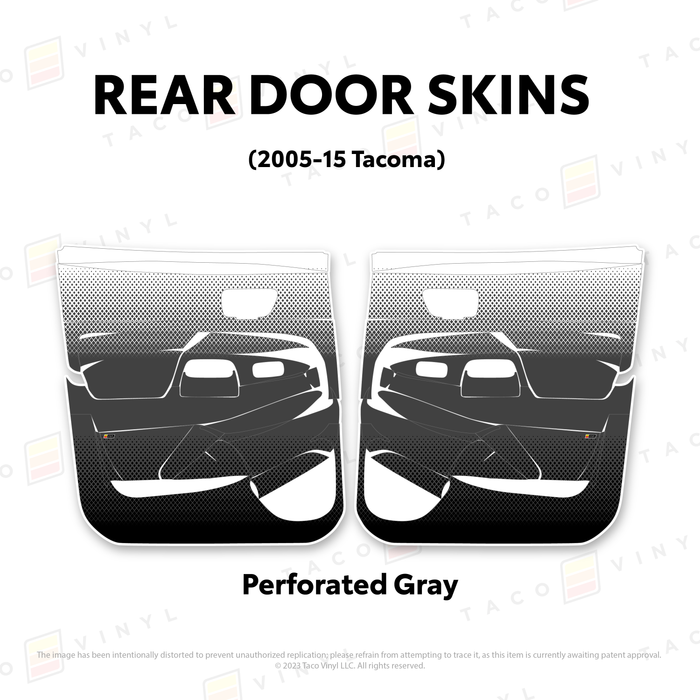 2005-15 Tacoma Door Skins