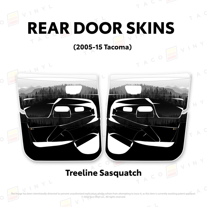 2005-15 Tacoma Door Skins