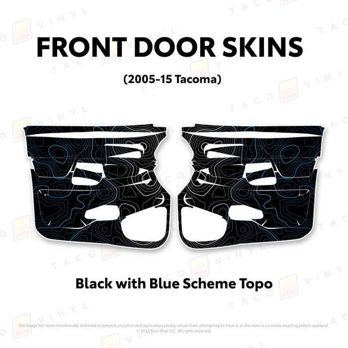2005-15 Tacoma Door Skins