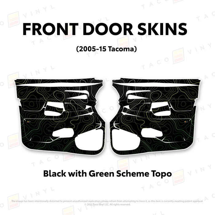 2005-15 Tacoma Door Skins