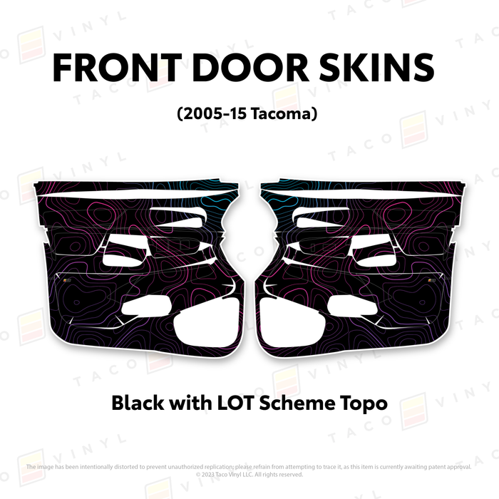 2005-15 Tacoma Door Skins