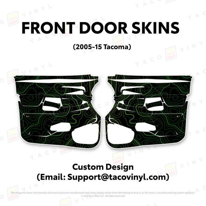 2005-15 Tacoma Door Skins