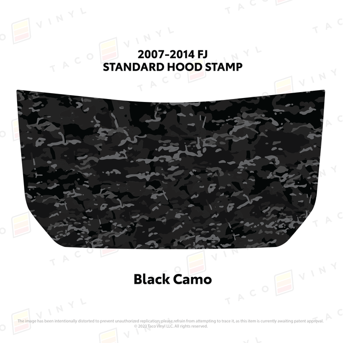 2007-14 FJ Cruiser Hood Stamp