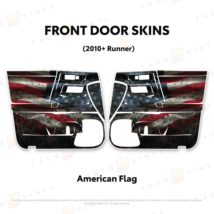 2010-24 4Runner Door Skins