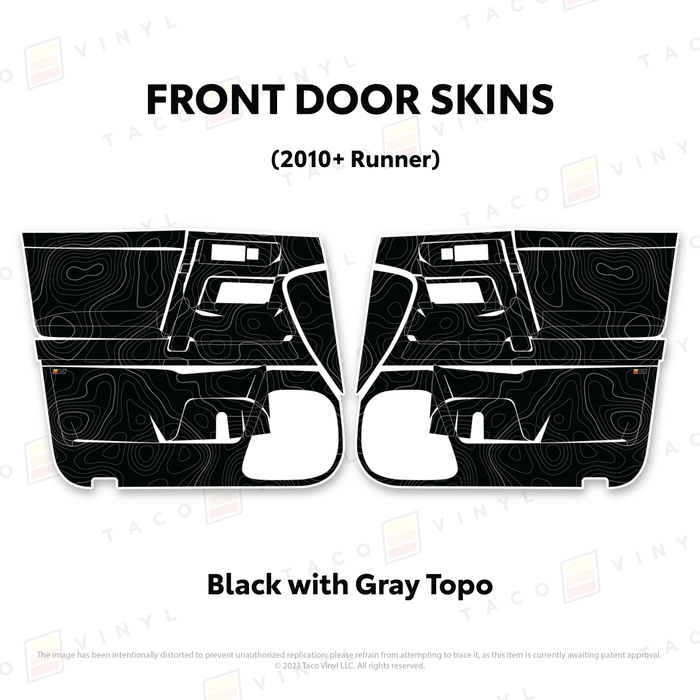 2010-24 4Runner Door Skins