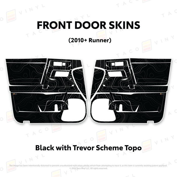 2010-24 4Runner Door Skins