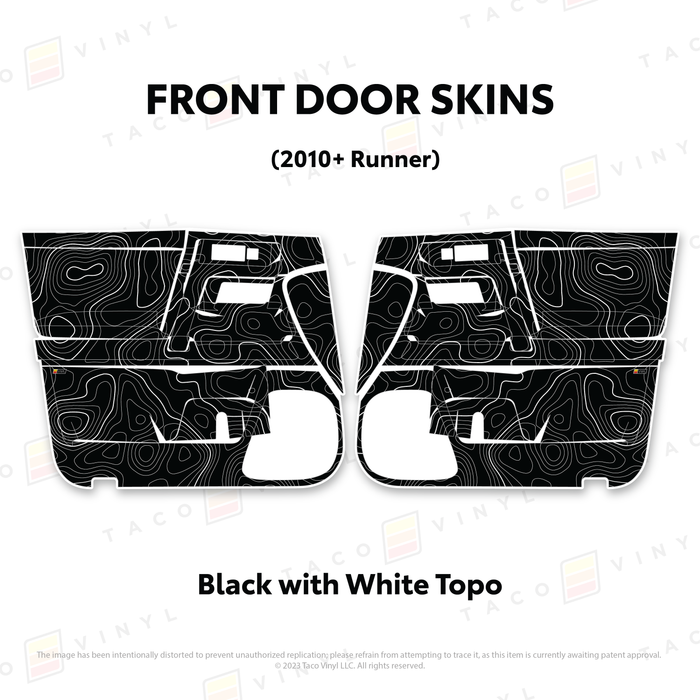 2010-24 4Runner Door Skins