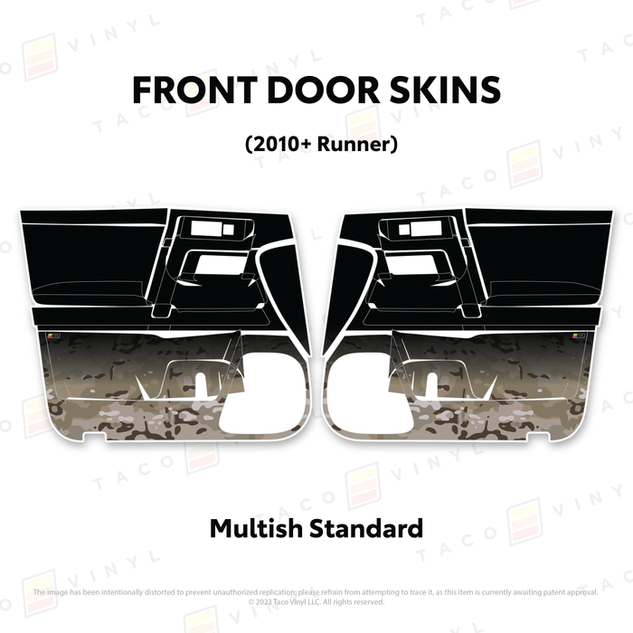 2010-24 4Runner Door Skins
