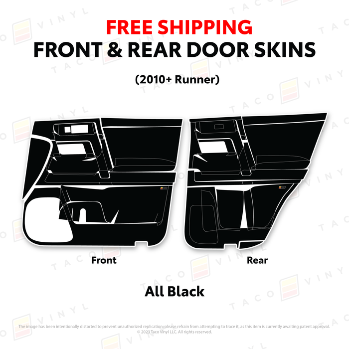 2010-24 4Runner Door Skins