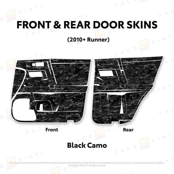 2010-24 4Runner Door Skins