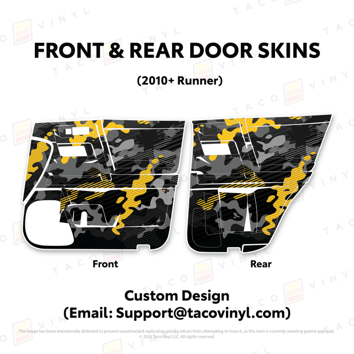 2010-24 4Runner Door Skins