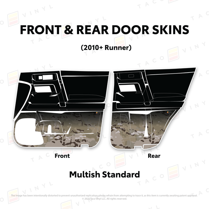 2010-24 4Runner Door Skins
