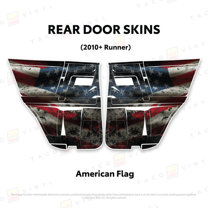 2010-24 4Runner Door Skins