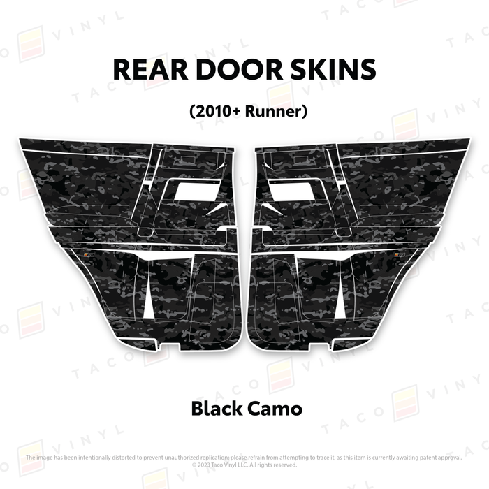2010-24 4Runner Door Skins