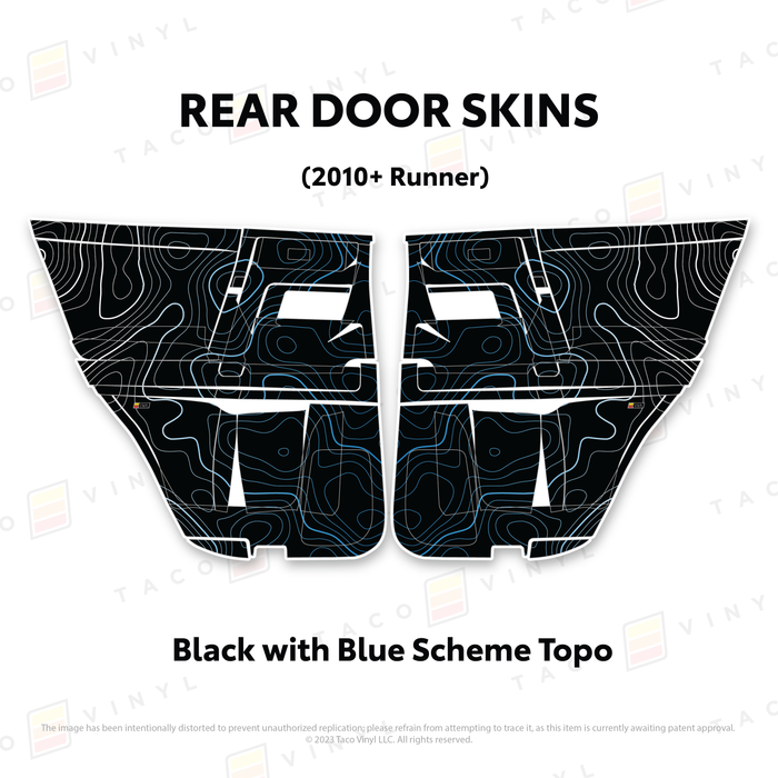 2010-24 4Runner Door Skins