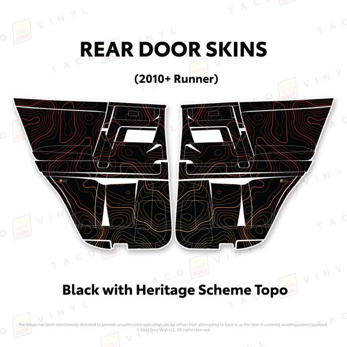 2010-24 4Runner Door Skins