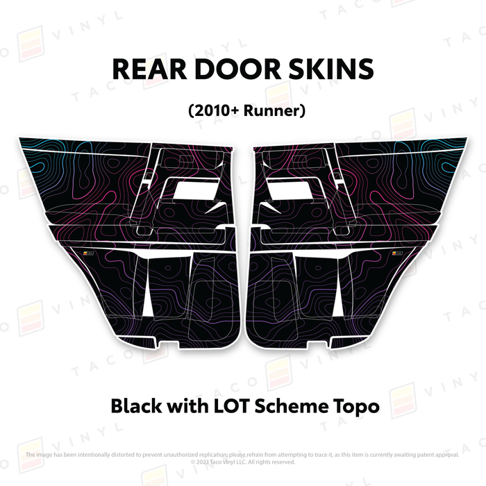 2010-24 4Runner Door Skins