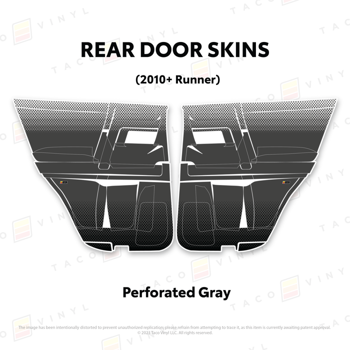 2010-24 4Runner Door Skins