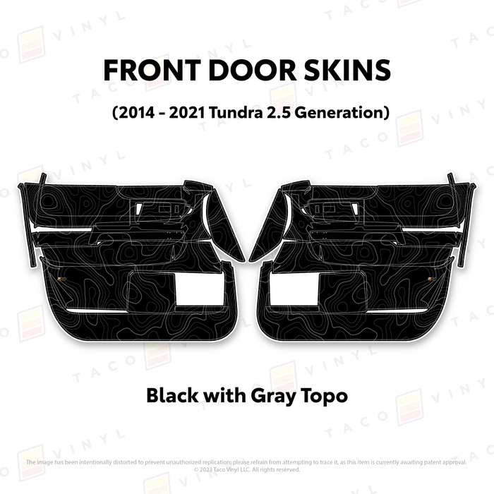 2014-21 Tundra Door Skins