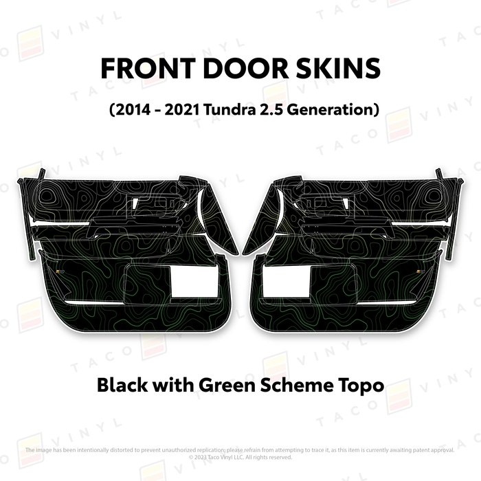 2014-21 Tundra Door Skins