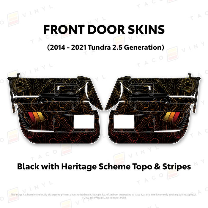 2014-21 Tundra Door Skins