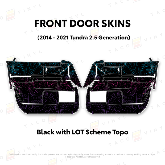 2014-21 Tundra Door Skins