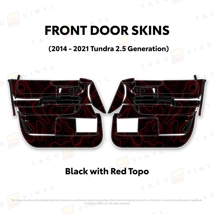 2014-21 Tundra Door Skins