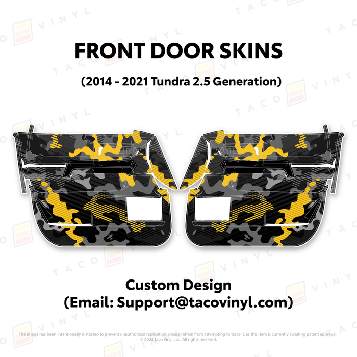 2014-21 Tundra Door Skins