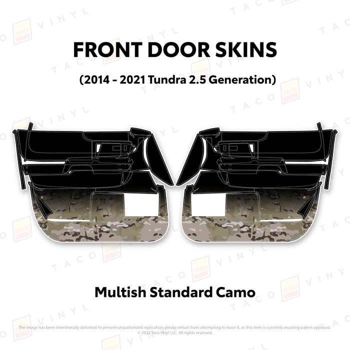 2014-21 Tundra Door Skins