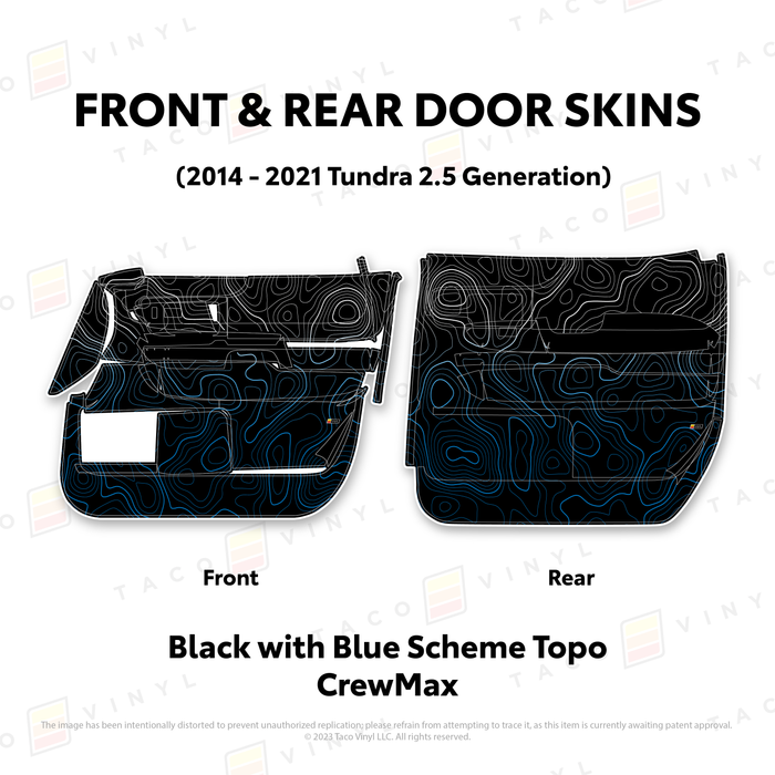 2014-21 Tundra Door Skins