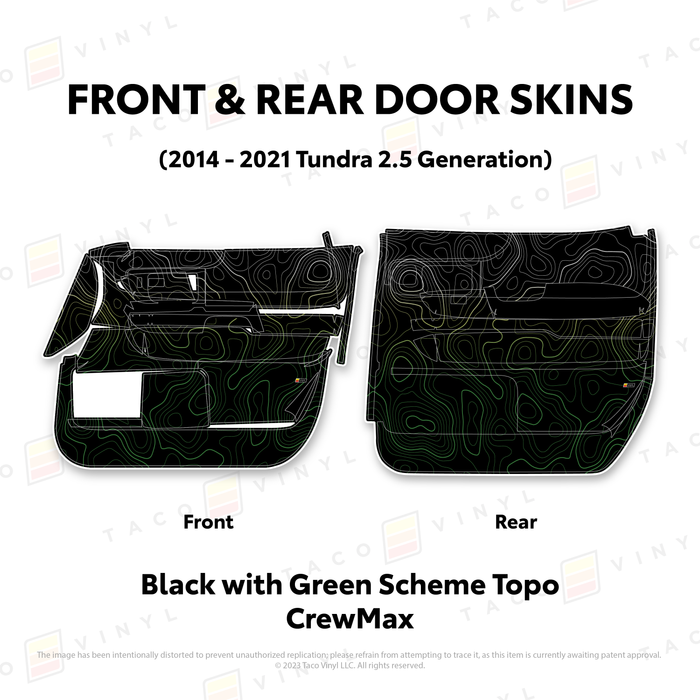 2014-21 Tundra Door Skins