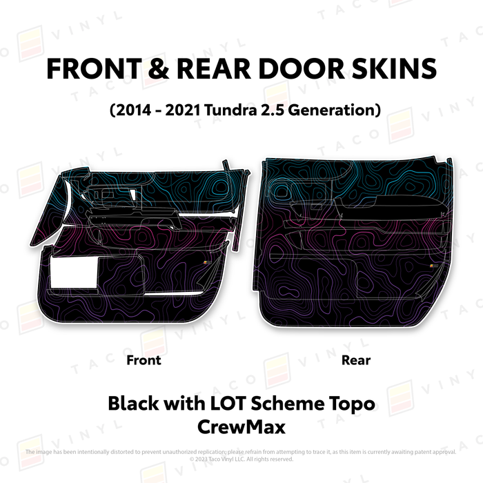 2014-21 Tundra Door Skins