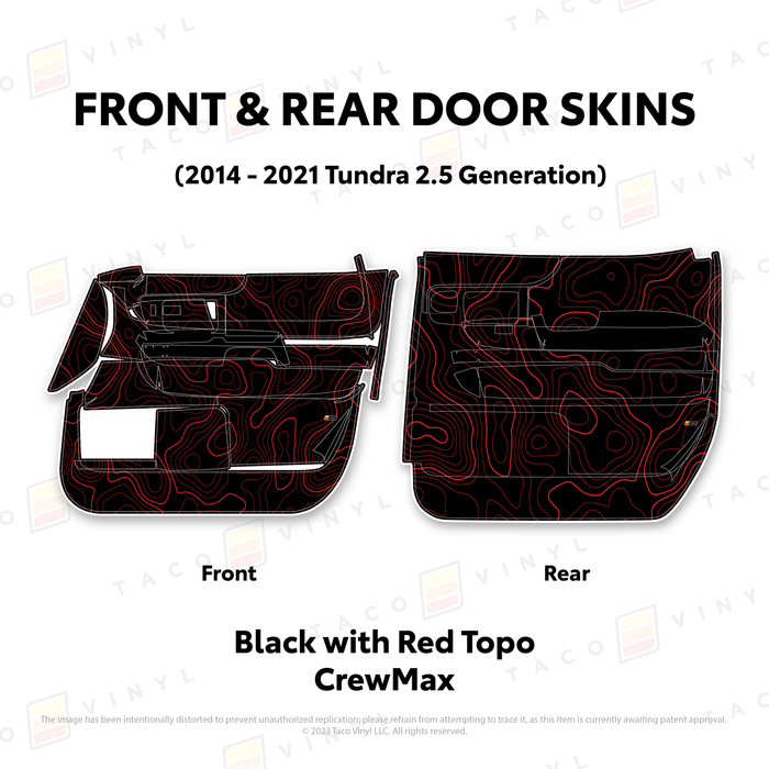 2014-21 Tundra Door Skins