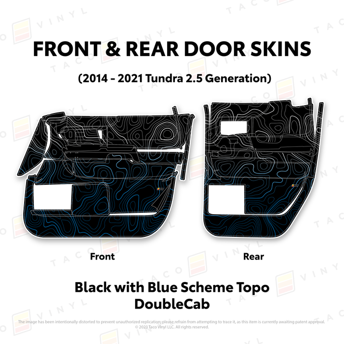 2014-21 Tundra Door Skins