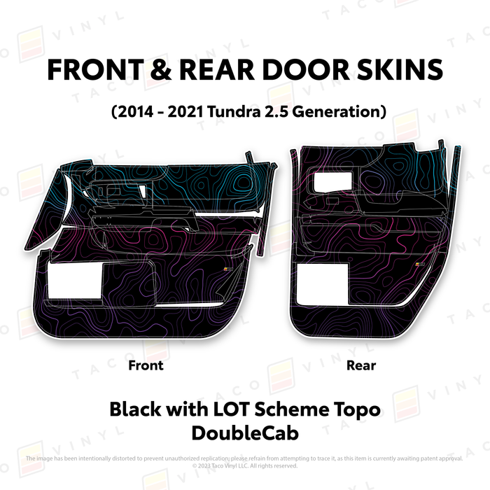 2014-21 Tundra Door Skins