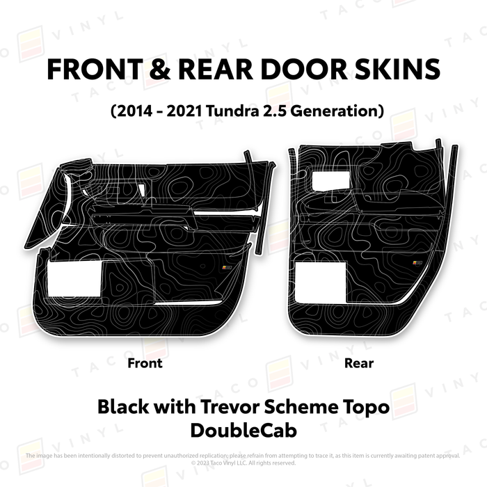 2014-21 Tundra Door Skins