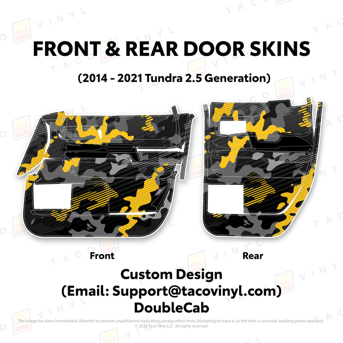 2014-21 Tundra Door Skins