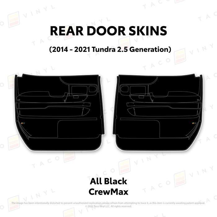 2014-21 Tundra Door Skins