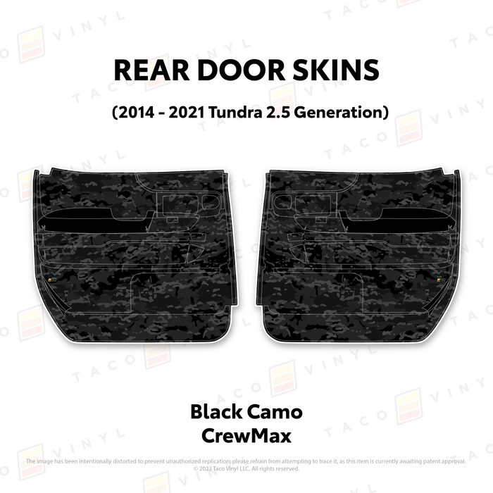 2014-21 Tundra Door Skins