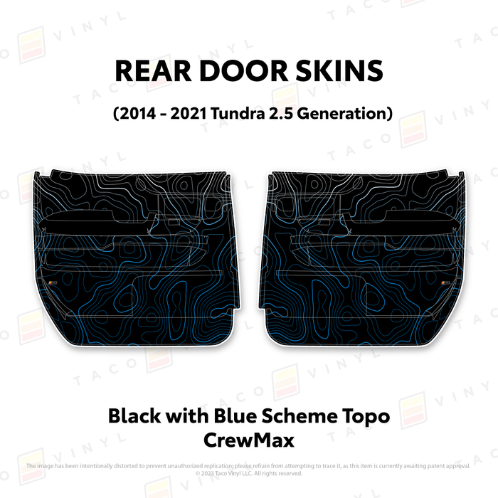 2014-21 Tundra Door Skins